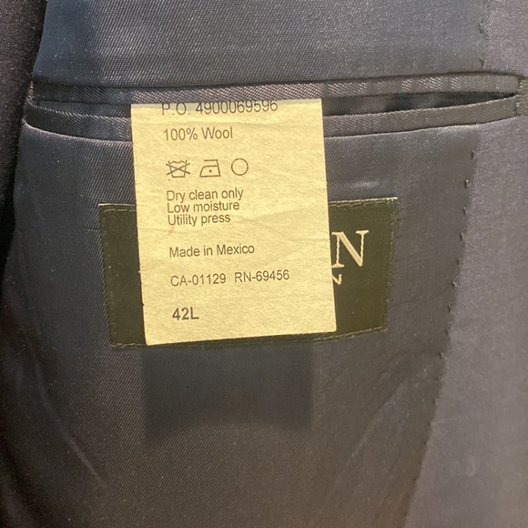 Men Navy Ralph Lauren’s Suit (Jacket & Pants) - Picture 6 of 11